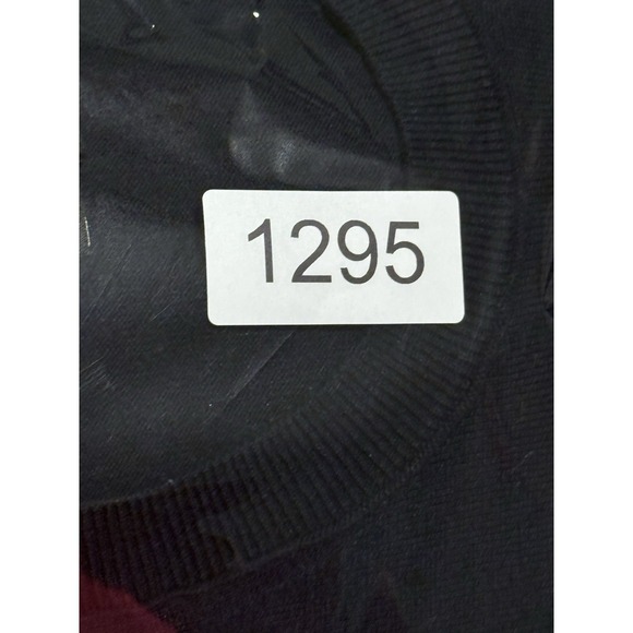 Banana Republic Sweater Mens Large Blue Luxury Blend Silk Cashmere Crew Neck - Picture 6 of 6